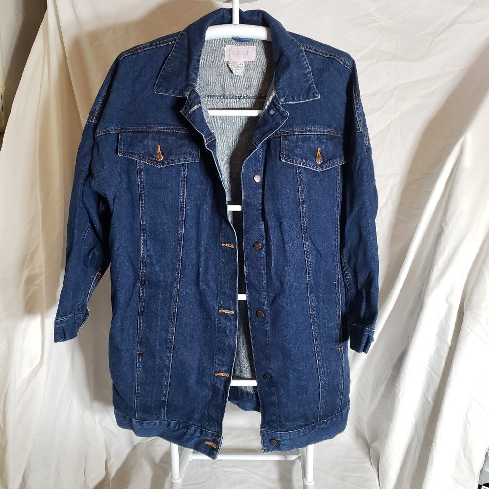 Vintage Daniel Brand Over Sized Blue Denim Jacket